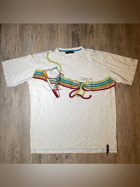 This vintage COOGI embroidered sneaker
Used